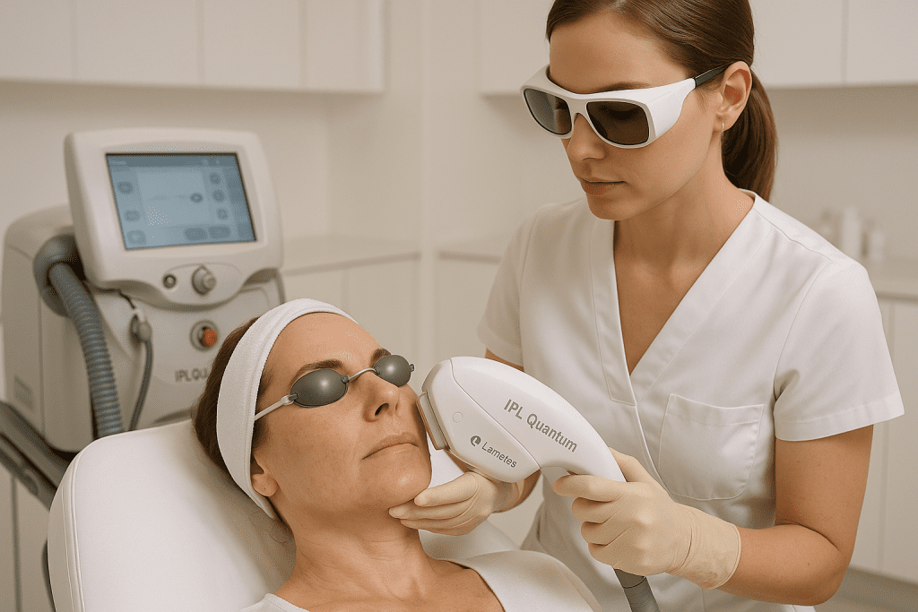 IPL para manchas y cuperosis