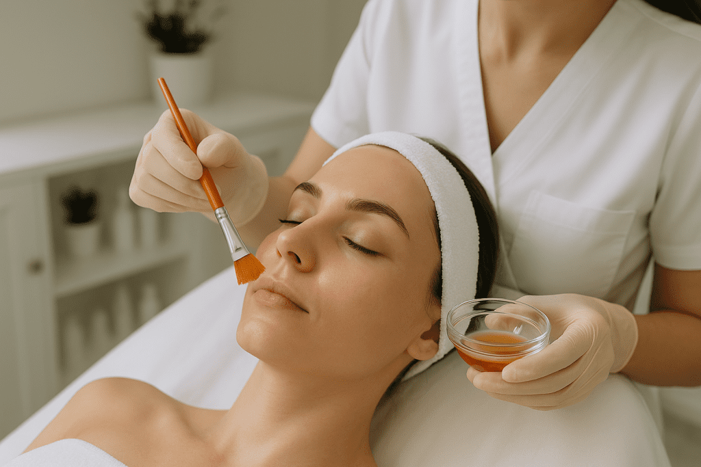 Peeling médico facial