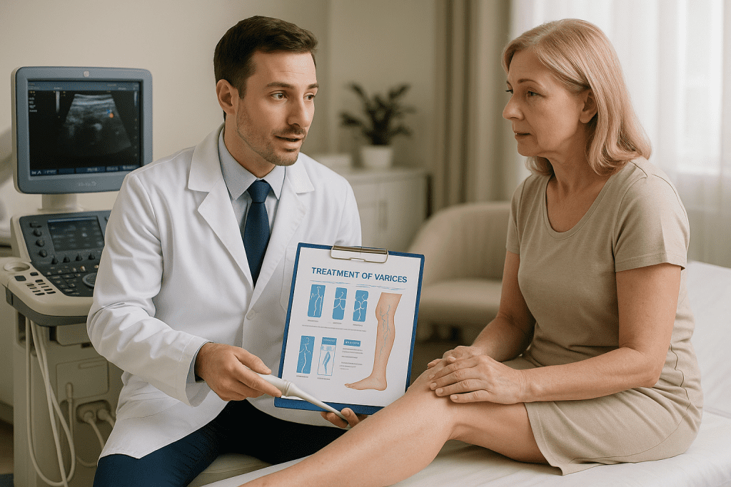 Tratamiento de varices y varículas