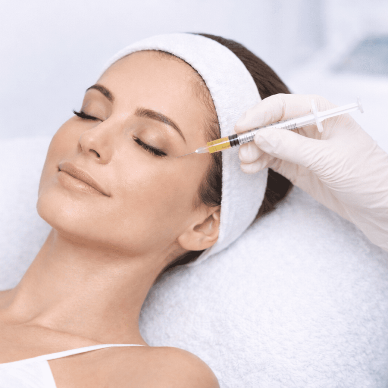 Tratamiento de mesoterapia en curso