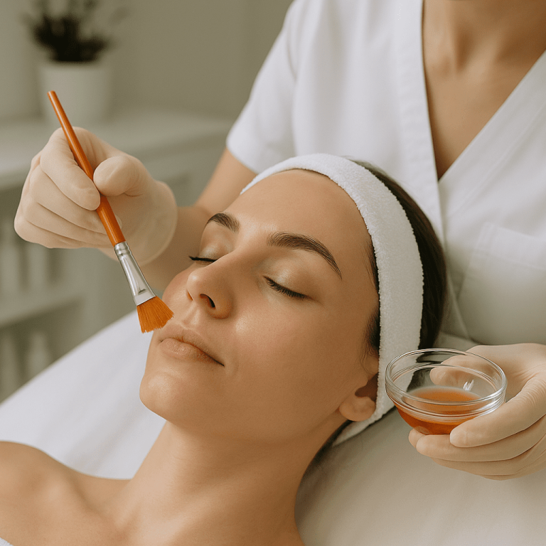 Peeling médico facial